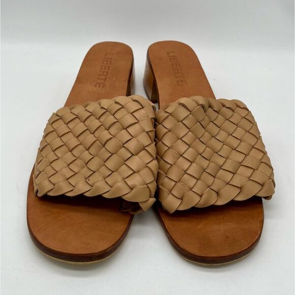 LIBERTE Santorini Woven Mule in Cream size 9 - Picture 3 of 10